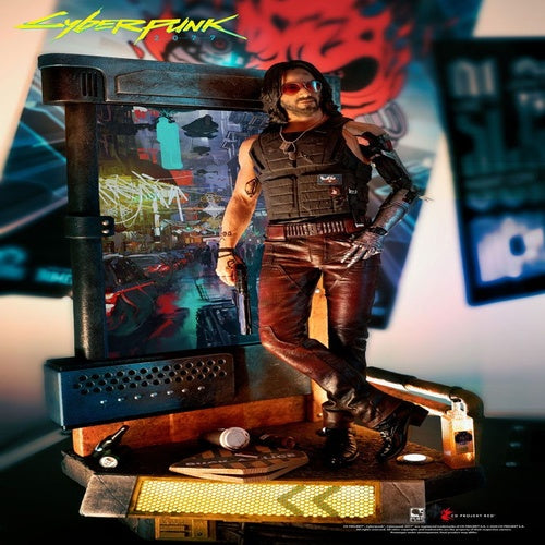 Cyberpunk 2077 statuette 1/4 Johnny Silverhand 34 cm
