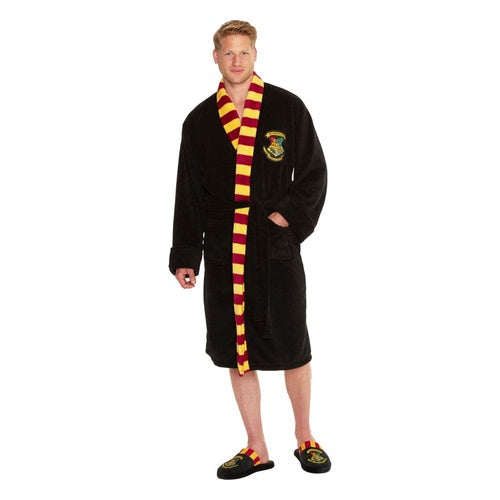 Harry Potter Fleece-Bademantel Hogwarts