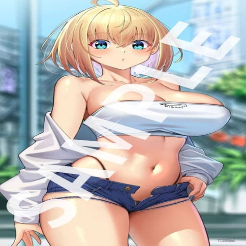 Original Character statuette PVC 1/6 Sophia F. Shirring Tube Top Ver. Illustration by Nadare Takamine Illustration by Daefny Bonus Edition 26 cm
