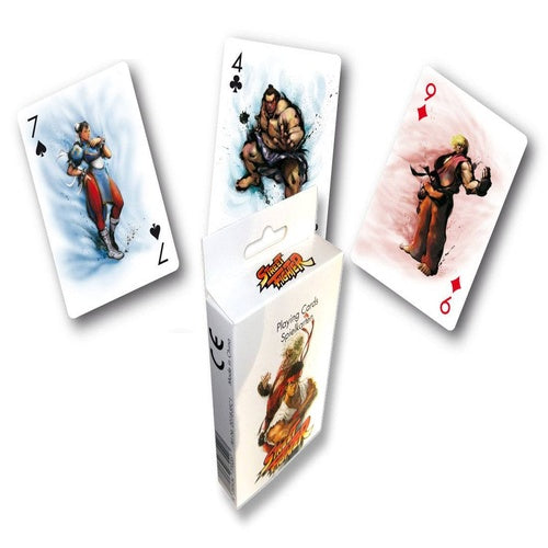 Street Fighter jeu de cartes à jouer Characters