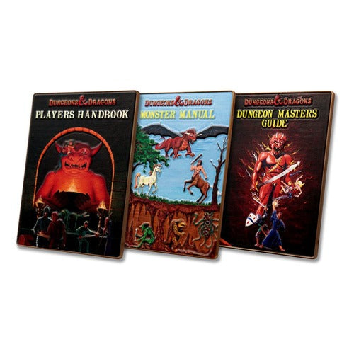 Dungeons & Dragons Metallbarren 3er-Set 50th Anniversary 1st Edition Book Cover