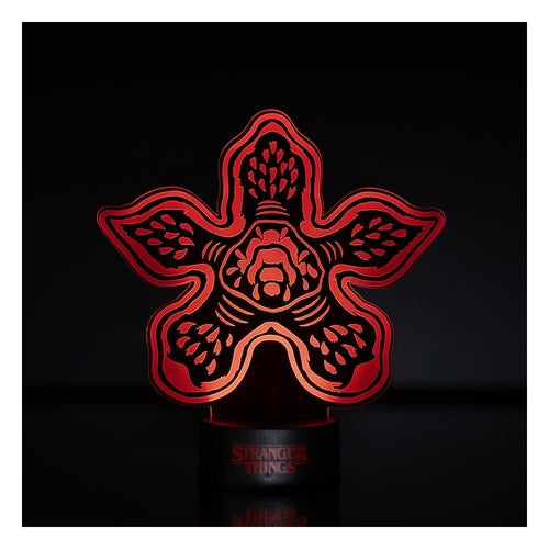 Stranger Things Laser Etched lampe Demogorgan