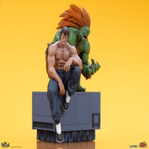 Street Fighter PVC Statuen 1/10 Blanka & Fei Long 21 cm