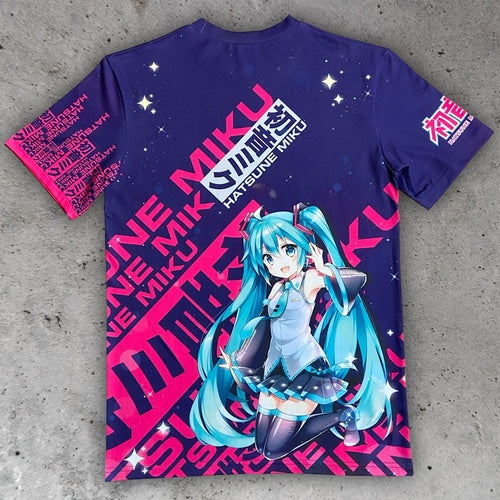Hatsune Miku T-Shirt Expressive Vibes Größe M
