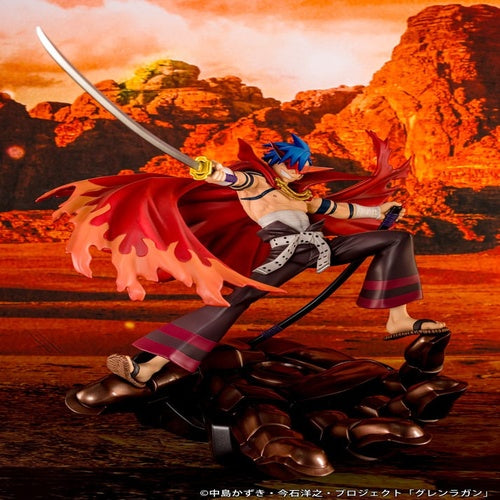 Tengen Toppa Gurren Lagann statuette PVC Kamina & Gurren 27 cm