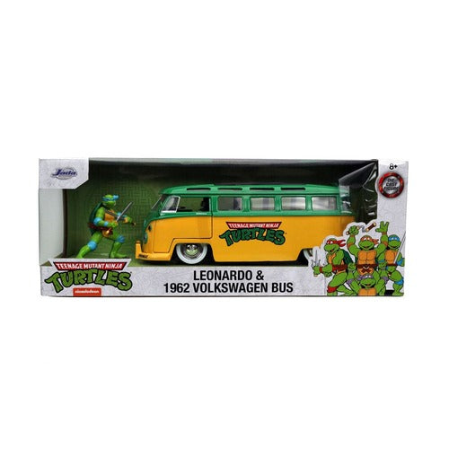 Tortues Ninja Véhicule 1/24 1962 VW Bus Leonardo