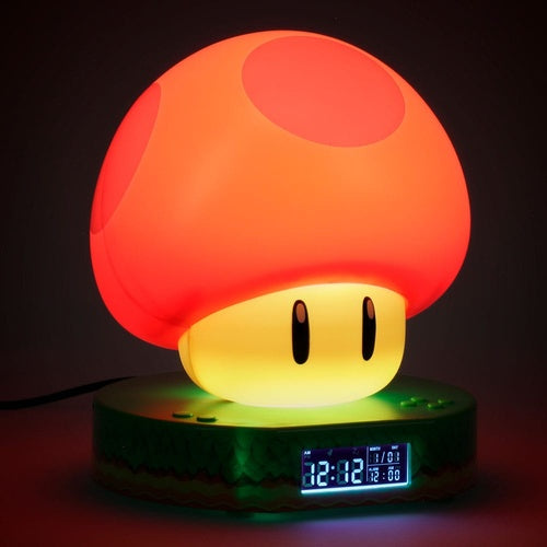Super Mario Wecker Super Mushroom