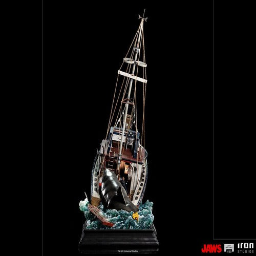 Der weiße Hai Demi Art Scale Statue 1/20 Jaws Attack 104 cm