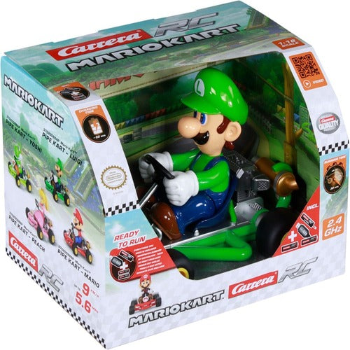 Super Mario Kart voiture télécommandée RC 1/18 2,4GHz Pipe Kart Luigi
