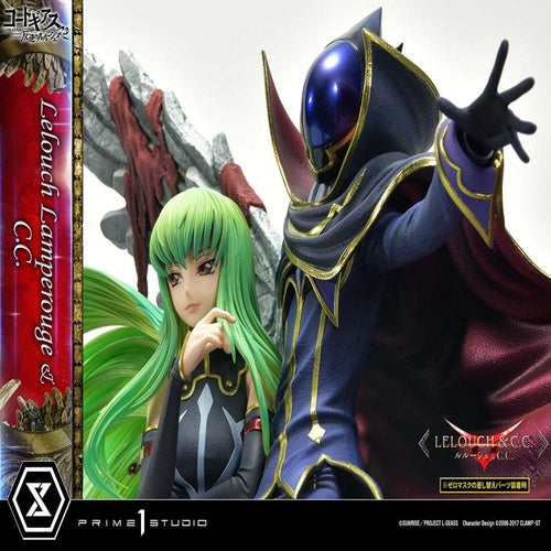 Code Geass: Lelouch of the Rebellion Concept Masterline Series Statue 1/6 Lelouch Lamperouge & C.C. 44 cm