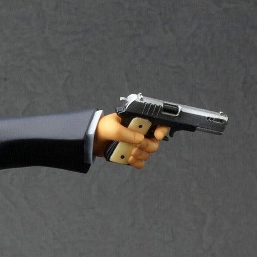 Trigun Badlands Rumble statuette PVC ARTFX J 1/8 Nicholas D. Wolfwood Renewal Package Version 20 cm