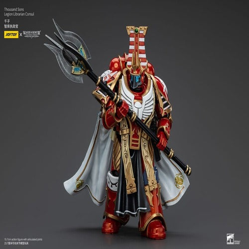 Warhammer The Horus Heresy figurine 1/18 Thousand Sons Legion Librarian Consut 16 cm