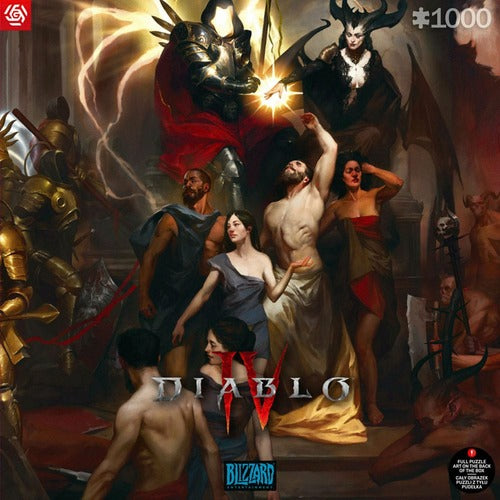 Diabo IV Puzzle Birth of Nephalem (1000 pièces)