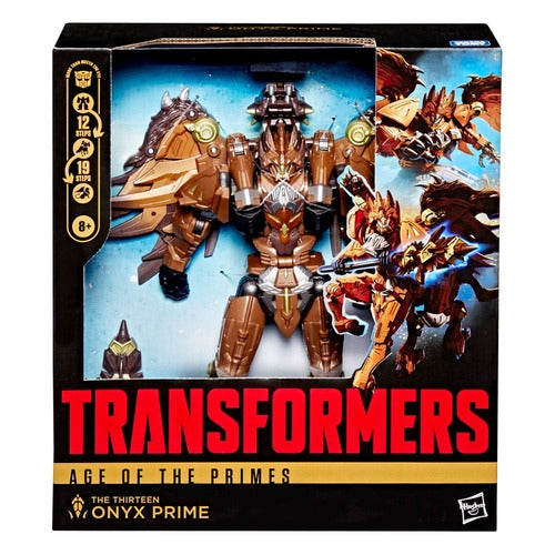 Transformers Age of the Primes Leader Class figurine The Thirteen: Onyx Prime 19 cm