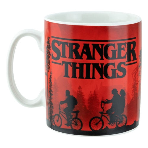 Stranger Things Tasse mit Aufkleber XL
