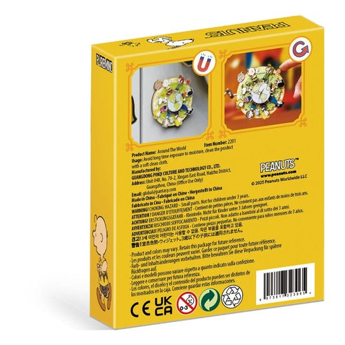 Die Peanuts Puremind Magnet Around the World