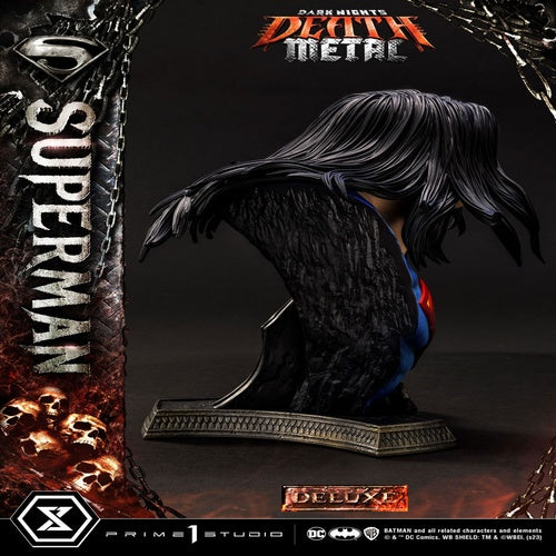 Dark Nights: Death Metal statuette 1/3 Death Metal Superman Deluxe Ver. 94 cm
