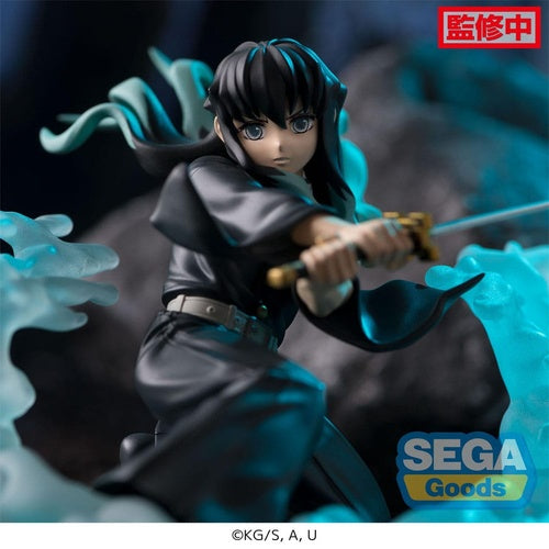Demon Slayer: Kimetsu no Yaiba statuette PVC Xross Link Anime Muichiro Tokito Hashira Training Arc 11 cm