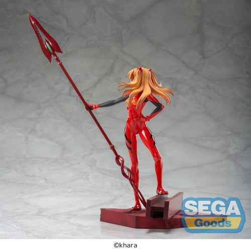 Evangelion: 3.0+1.0 Thrice Upon a Time statuette Luminasta PVC Asuka Shikinami Langley x Spear of Longinus 20 cm