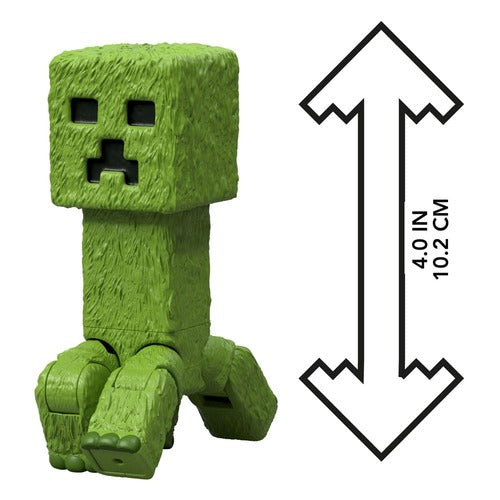 Ein Minecraft Film Actionfigur Creeper 10 cm