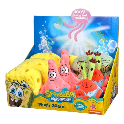 Bob l´éponge assortiment peluches 20 cm (12)