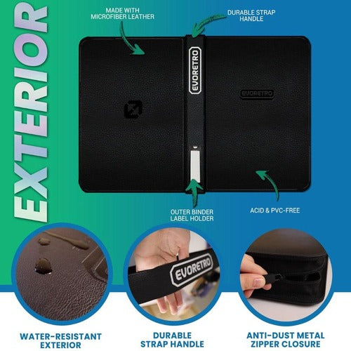 Evoretro classeur Shield+ Topload Compact 96 Karten Black