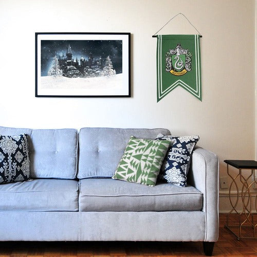 Harry Potter bannière Slytherin 30 x 44 cm