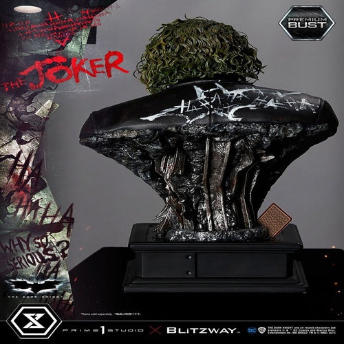 The Dark Knight Premium Büste The Joker 26 cm