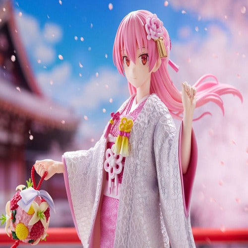 TONIKAWA: Over The Moon For You PVC 1/7 Tsukasa Yuzaki Shiromuku 23 cm