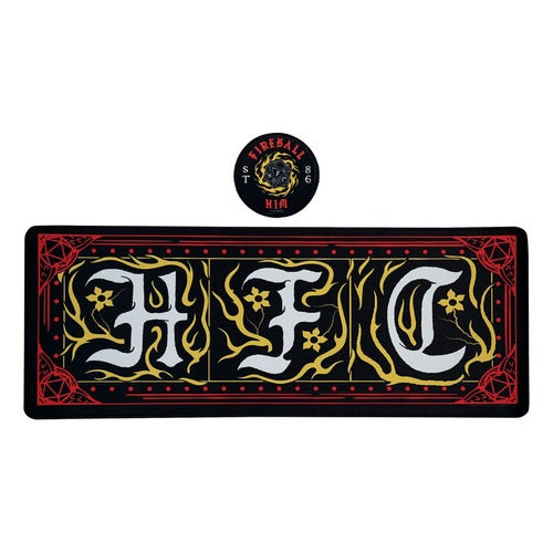 Stranger Things Schreibtischunterlage & Untersetzer Hellfire Club