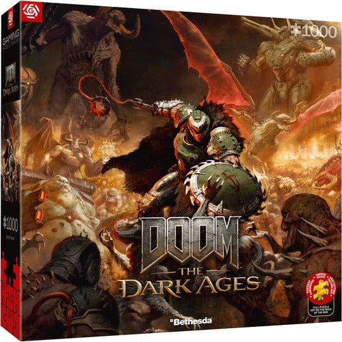 Doom The Dark Ages Puzzle Slayer's Rag 1000 pièces)