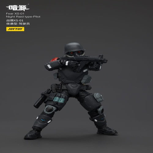 Battle For the Stars figurine Fear XS-01 Night Raid type-Pilot 12 cm
