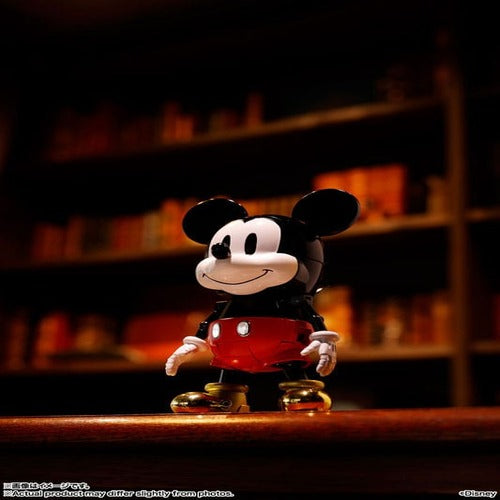Disney figurine Diecast Soul of Chogokin Super Change Mickey Mouse by Kunio Okawara 13 cm