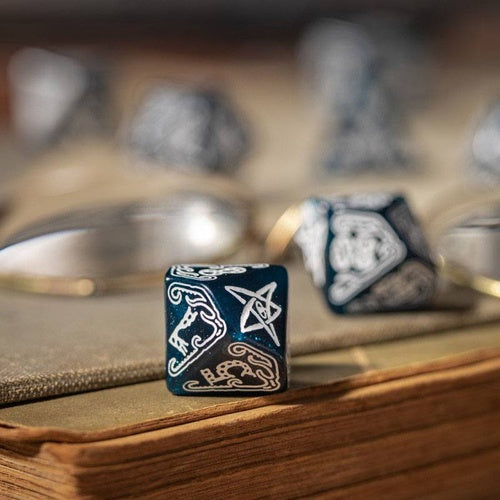 Call of Cthulhu pack dés Abyssal & White (7)