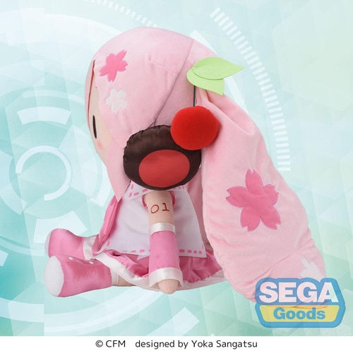 Character Vocal Series 01: Hatsune Miku peluche Fuwa Petit Sakura Miku Dodeka Jumbo 50 cm