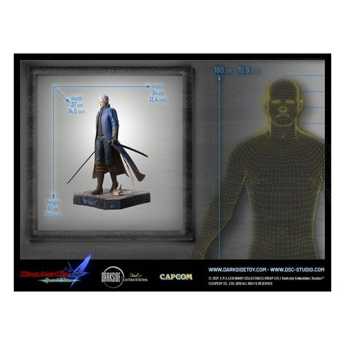 Devil May Cry 4 statuette Premium 1/4 Vergil 51 cm