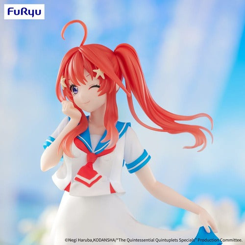 The Quintessential Quintuplets statuette PVC Trio-Try-iT Nakano Itsuki Marine Look Ver. 21 cm