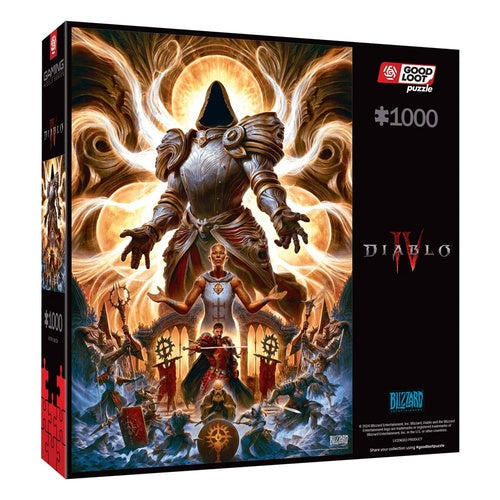 Diablo IV Gaming Puzzle Inarius The Father (1000 Teile)