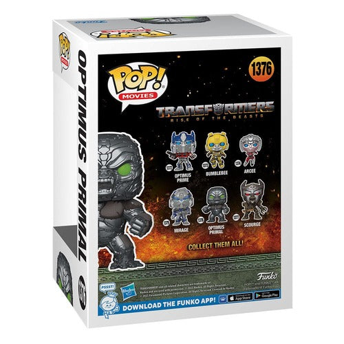 Transformers: Rise of the Beasts POP! Movies Vinyl figurine Optimus Primal 9 cm