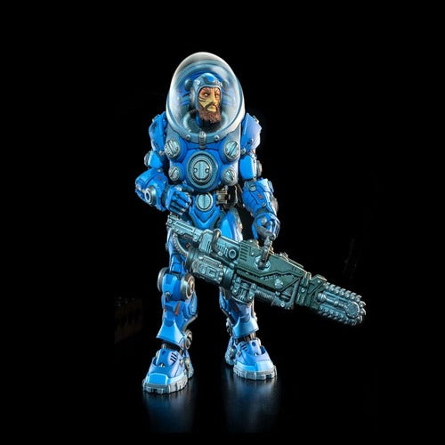 Cosmic Legions: OxKrewe Book One Thraxxon figurine Vellok Speer (Deluxe)