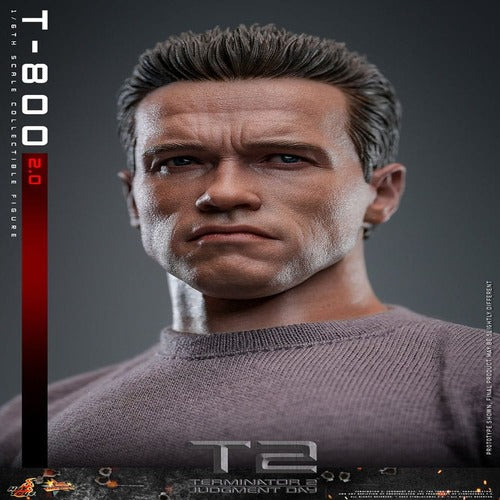 Terminator 2 figurine 1/6 Movie Masterpiece T-800 2.0 32 cm
