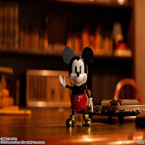 Disney figurine Diecast Soul of Chogokin Super Change Mickey Mouse by Kunio Okawara 13 cm