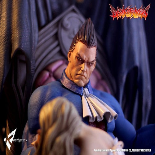 Darkstalkers diorama Demitri Maximoff - The Ruler of Zeltzereich 71 cm