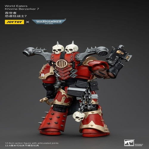 Warhammer 40k figurine 1/18 World Eaters Khorne Berzerker 7 13 cm