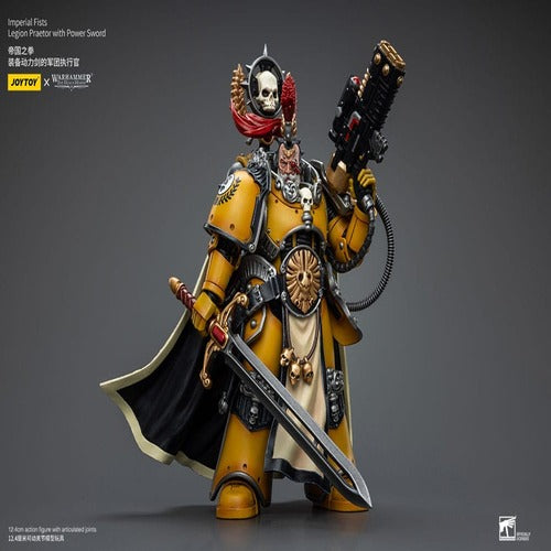 Warhammer The Horus Heresy figurine 1/18 Imperial Fists Legion Praetor with Power Sword 12 cm