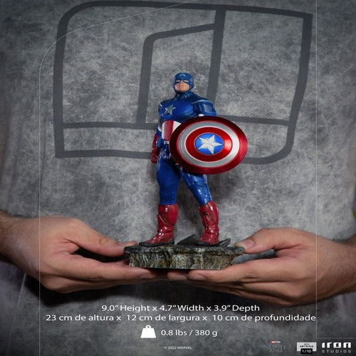 The Infinity Saga statuette BDS Art Scale 1/10 Captain America Battle of NY 23 cm