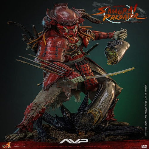 Alien vs. Predator figurine Artist Collection 1/6 Akaoni Samurai Predator 35 cm