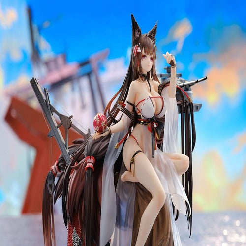 Azur Lane statuette PVC 1/7 Amagi Wending Waters Serene Lotus Ver. Acrylic Special Edition w/Display 25 cm