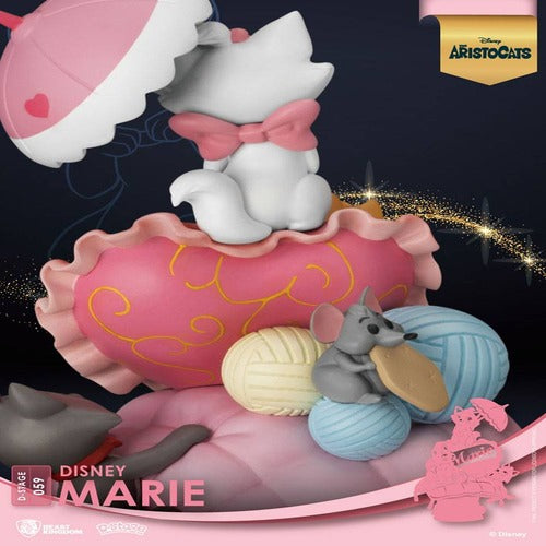 Disney Classic Animation Series diorama PVC D-Stage Marie 15 cm