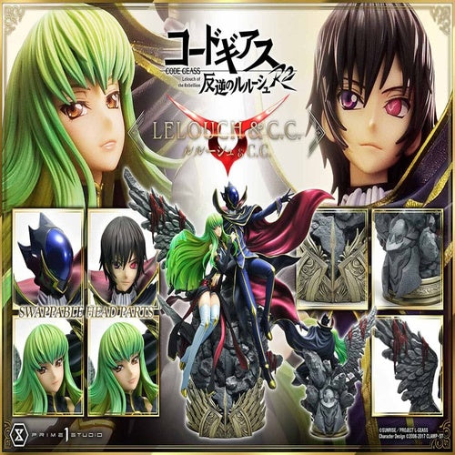 Code Geass: Lelouch of the Rebellion Concept Masterline Series Statue 1/6 Lelouch Lamperouge & C.C. 44 cm